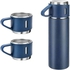 Thermos Set With 2 Stainless Steel Cups, 500 Ml