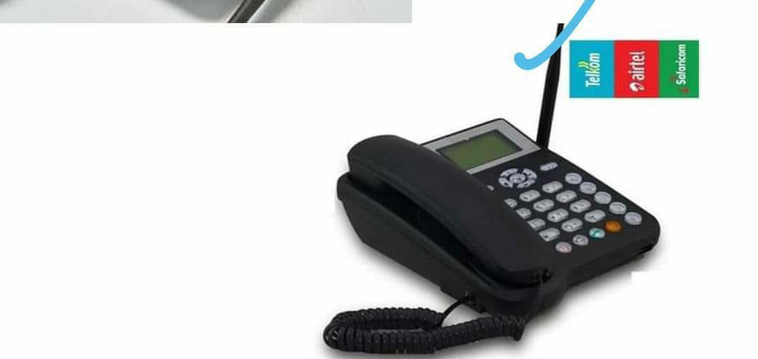 Desktop Phone For Office/ Home with SIM-Card Slot, FM Radio