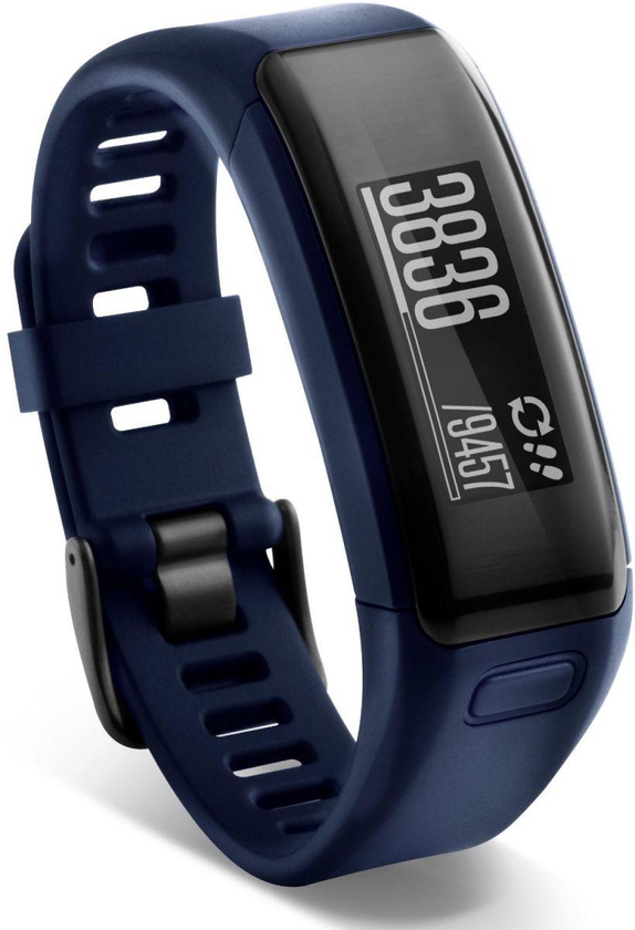 Garmin Vivosmart HR Wristbased Heart Rate, Calories, Steps, Distance, Floors Activity Tracker Blue