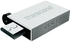 Transcend JetFlash 380, Dual Port Micro USB/USB - OTG Flash Drive, 32 GB, Silver