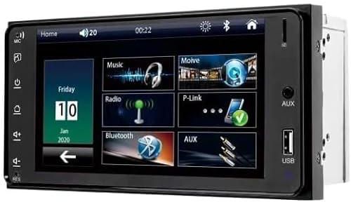 مشغل ام بي 5 عالمي للسيارة من البورز تويوتا 7 انش HD فيديو AUX USB بلوتوث اف ام ميرور لينك لاسلكي للتحكم عن بعد