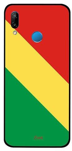 غطاء حماية لهاتف هواوي نوفا 3i نمط علم الكونغو