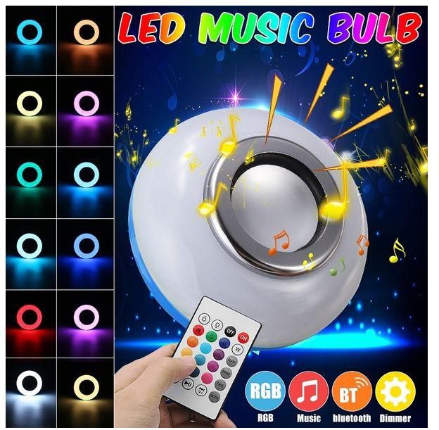 Music Bulb - Light - Bluetooth Control Smart Music Audio Speaker