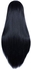 Estelle Wigs 32 Inches 80 cm Long Straight Anime Fashion Women's Cosplay Wig Party Wig With Free Wig Cap Black