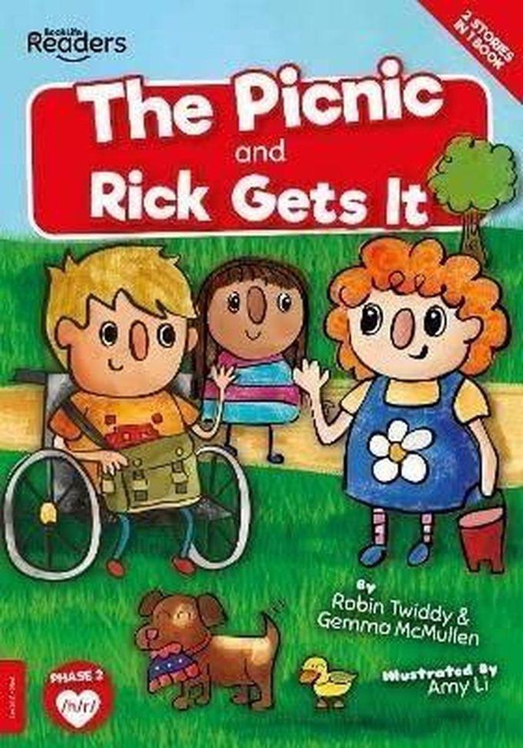 The Picnic and Rick Gets It:BookLife Readers - Level 02 - Red ,Ed. :1