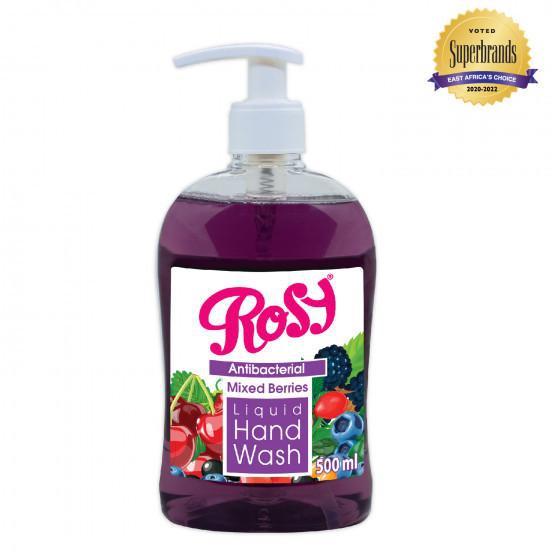Rosy Handwash Purple Mix Berries Pump-500 ML