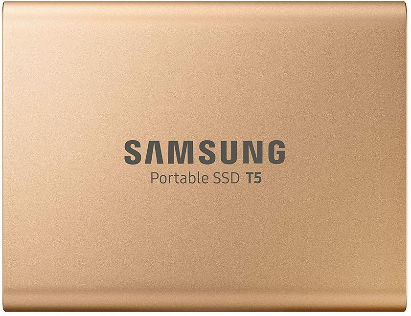 Samsung T5 Portable SSD – 500GB – Rose Gold – USB 3.1 External SSD (MU-PA500G/WW)