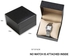 Watch Gift Box With Pillow Single Watch Gift Cases Jewelry Bangle Bracelet Watch Box For Men Women