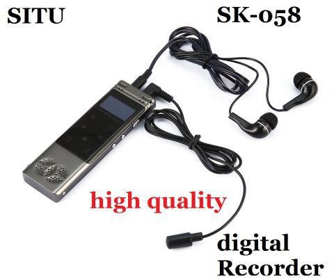 Generic SK-058 8GB Portable Professional USB Rechargeable LCD Touch Screen Noise Reduction Digital Voice Recorder Stereo Recording MARWA