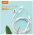 EP52 High quality android long wired earphone 3.5mm plug mobile phone wired earphones