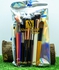 Abou Yousef Makeup Brushes Set 10Pcs - Multi Color