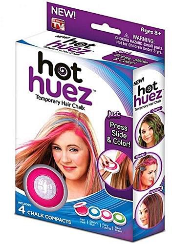 Generic Hot Huez Hair Coloring - 4Pcs