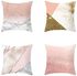 Pink marble pillow sleeve sofa pillow cushion sleeve pillow core protective cover