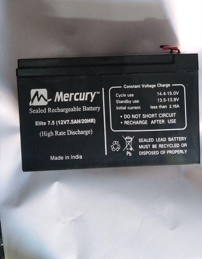 Mercury UPS Battery Elite7.5 (12V7.5AH/20HR)