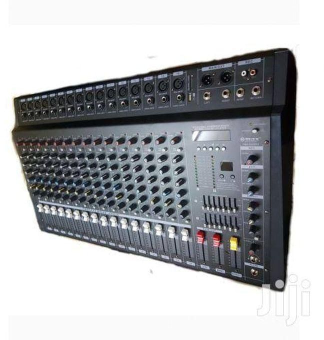 Max 16 Channel Audio Powered Mixer With Bluetooth And USB