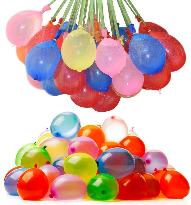 111pcs/bag Water Balloons Bunch Filled With Water Inflatable Balls Party Decoration Latex Toy