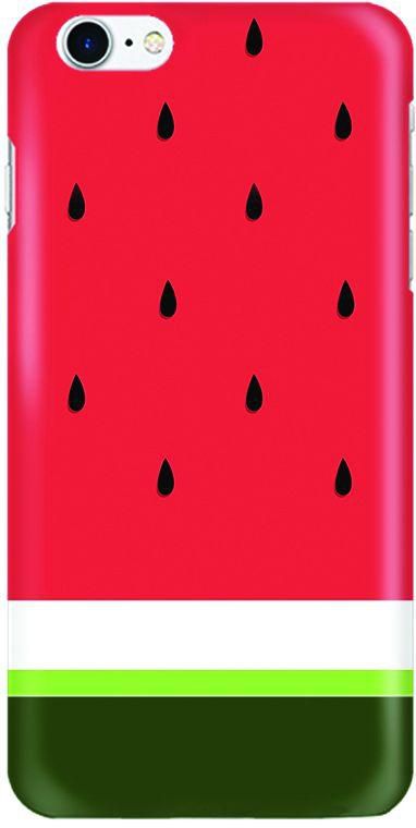 Stylizedd Apple iPhone 7 Slim Snap case cover Matte Finish - Minimal Watermelon