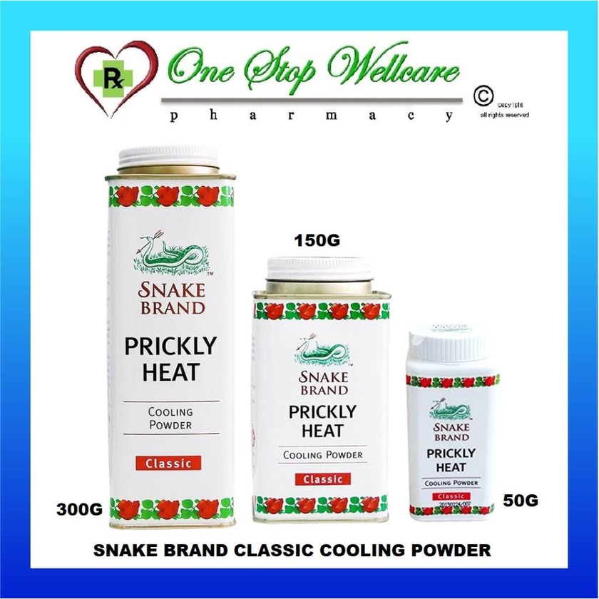 Snake Brand Classic Cooling Powder 50g /150g / 300g