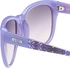 Kenneth Cole Reaction Round Purple Women's Sunglasses - KCR2730-83B-56-16-135