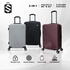 SKY TRAVELLER SKY343 2-In-1 Premium Narrow Curve Textured Ultralight Luggage Set 