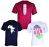 Mavazi Afrique Authentic African T-shirt Bundle (3-in-1) - Multicolour..