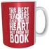 Best Teacher Ceramic Mug - White/Red