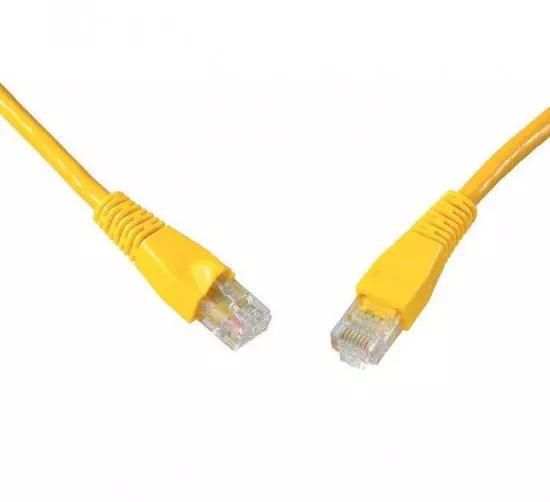 SOLARIX patch cable CAT6 UTP PVC 2m yellow snag proof | Gear-up.me