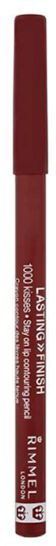 Rimmel London - 1000 Kisses Lip Liner Black Tulip - 1.2gm