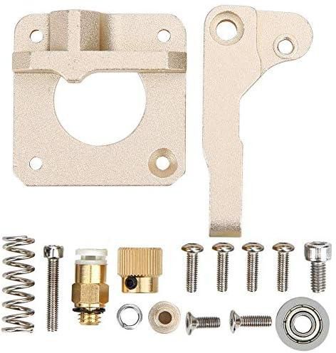 Extruder- Extruder Kit 3D Printer Extruder 3D Printer Accessories Alloy Extruder for Various 3D Printers Gold