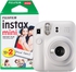 Fujifilm Instax Mini 12 Instant Camera With 20 Shot Film Pack - Clay White