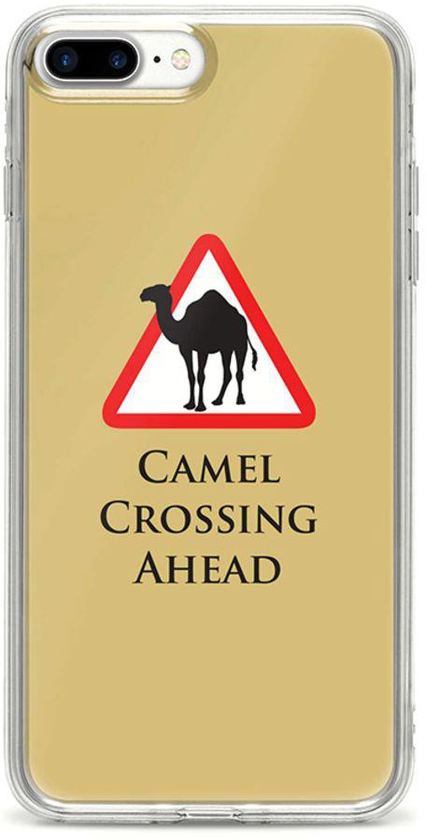 Protective Case Cover For Apple iPhone 8 Plus Camel Crossing Full Print