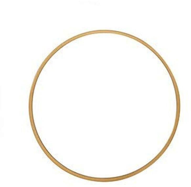 East Lady Round Wall Mirror, Gold - 60cm