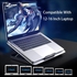 Aluminum Alloy Laptop Cooler Stand Gaming Laptop Cooling Fan Laptop Cooling Pad 11 13 17 Inch Notebook Radiator Stand For Gaming