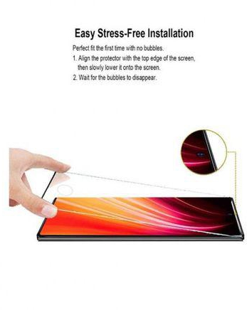 Ultra-thin Tempered Glass Screen Protector For Samsung Galaxy Note10 Plus - Black
