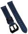 Genuine Leather Watch Bands - 20mm Hybrid Leather Watch Strap Compatible With Samsung Gear S2 Classic(SM-R732 & SM-R735) Blue