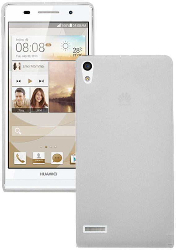 TPU case for Huawei P6 Milky white