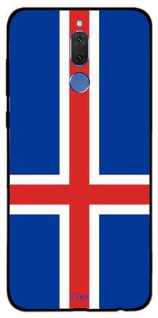 Thermoplastic Polyurethane Skin Case Cover -for Huawei Mate 10 Lite Iceland Flag Iceland Flag