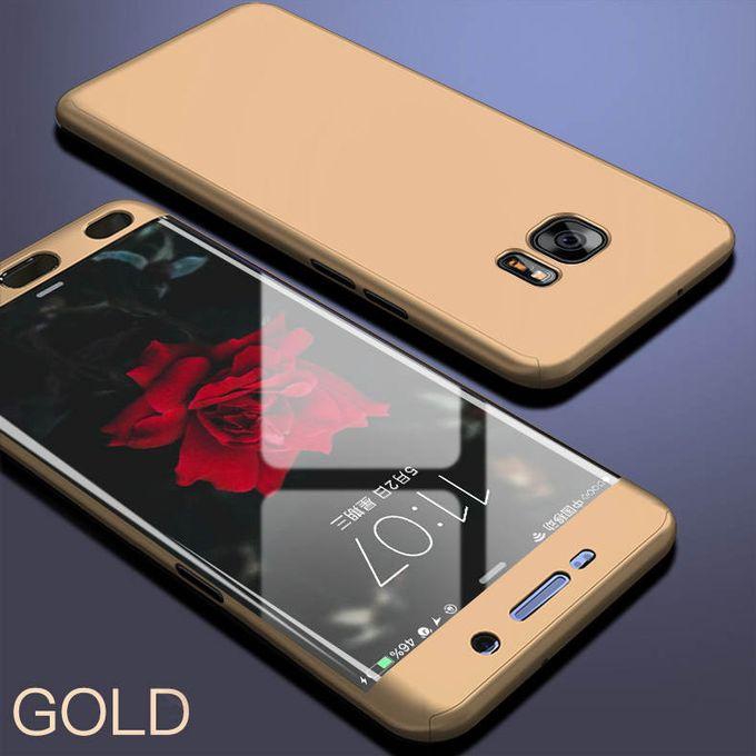 Generic Ultra Thin 360 Full Protective Cover For Samsung Galaxy J1 J2 Core J3 J5 J7 Pro Duo Prime 2017 2016 2015 J4 J6 Plus J8 2018 Case(Golden)