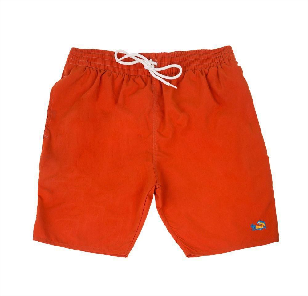 Miami Orange Swim Short For Boys