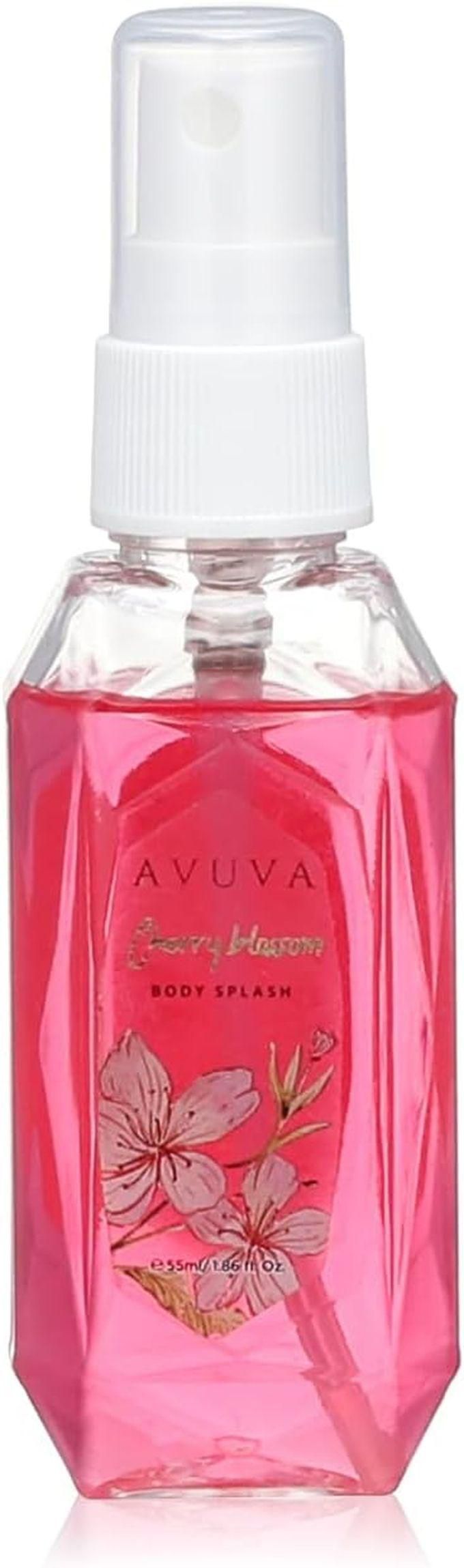 Avuva Cherry Blossom Mini Body Splash – For Women – 55ml