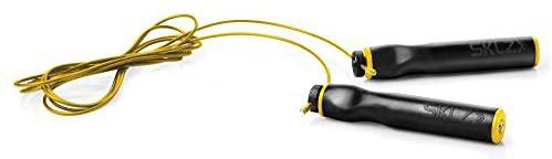 Sklz Speed Rope. Slim Ergonomic Handles And Coated Rope Mounted At A Wrist-Saving 90-Degree Angle. - Yellow