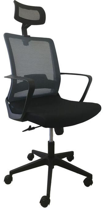 Chairs R Us New Arrival ! Ergonomic High-back Office Chair with Mesh Back and Fabric Seat