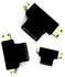 Generic 2 x 1 HDMI to (Mini-HDMI Male and Micro-HDMI) T-Shaped Adapter - Black