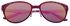 Sunglasses Fashion Lenses ة (مراية) وFrame مزخرف Color (Purple فاتح)