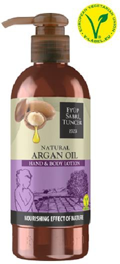 Eyüp Sabri Tuncer Natural Argan Oil Hand and Body Lotion 250ml