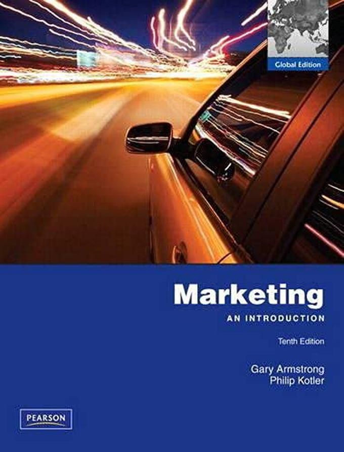Pearson Marketing: An Introduction With MyMarketingLab: Global Edition ,Ed. :10