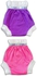Reusable Baby Diapers Set - 2 Pcs Differents Color