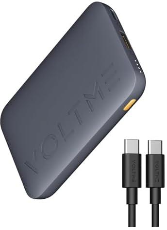 VOLTME 10,000 mAh Power bank Hypercore 10K Ultrathin Power Bank,High capacity portable charger compatible with iPhone, Samsung, iPad and more…