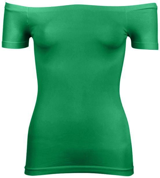Silvy Nancy T-Shirt For Women - Green, 2 X Large