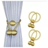 Magnetic Curtain Holders-White